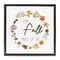 Stupell Industries Love Fall Most Wreath Floating Frame, design by Livi Finn
